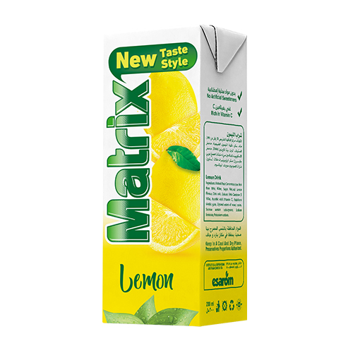 ماتريكس عصير ليمون (علبة كرتونية)