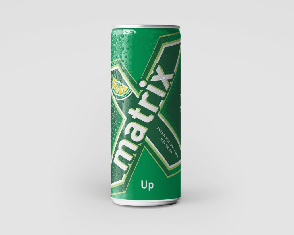 Matrix Up Carbonated Drink